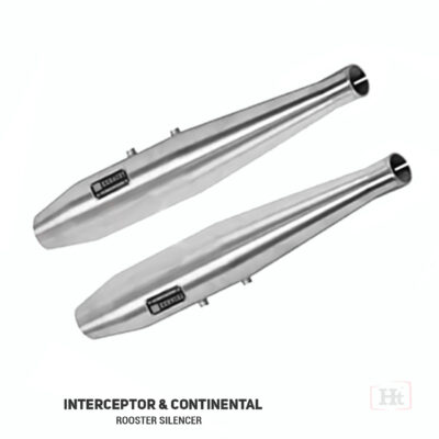 HT Rooster Exhaust for Interceptor and Continental Gt 650 – IN 318 – ht exhaust