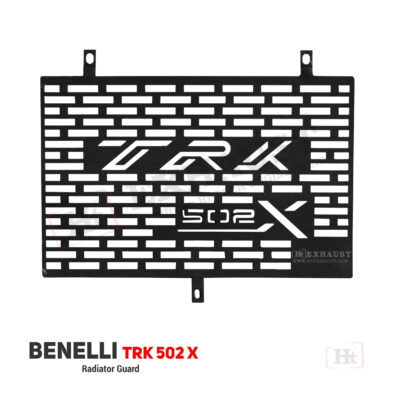 Radiator Guard FOR Benelli TRK 502 X Black Matt – RD 730 / Ht Exhaust