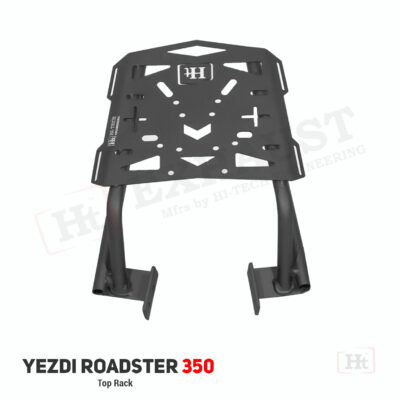 TOP RACK  FOR YEZDI Roadster 350   BLACK MATT -SB 768 / HT EXHAUST