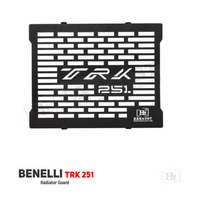 Radiator Guard FOR Benelli TRK 251 (Black Matt) – RD 734 / Ht Exhaust