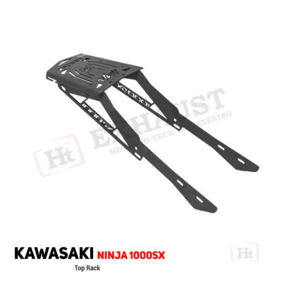 Kawasaki Ninja 1000 SX 2022   Top Rack (Black Matt ) – SB 812 / HT EXHAUST