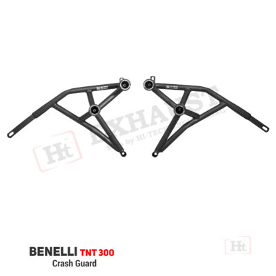 Benelli TNT 300 Crash Guard With  Metal Sliders  (Black Matt) – SB 816 / HT EXHAUST