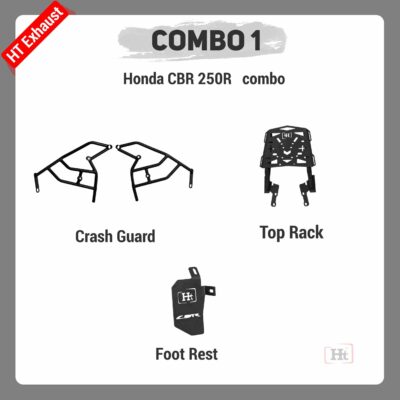 #COMBO 1 Honda CBR 250R  – HT EXHAUST