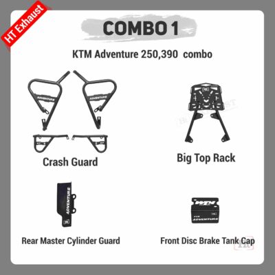 #COMBO 1 KTM Adventure 250,390  – HT EXHAUST
