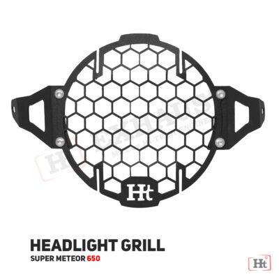 Super Meteor 650 Headlight Grill  (Black Matt) – RESM 107 / HT EXHAUST