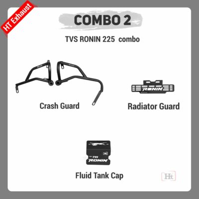 #COMBO 2  TVS RONIN 225 – HT EXHAUST