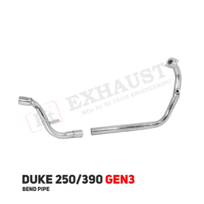 Bend Pipe Full System for DUKE 390 GEN3 – SB 849 / Ht Exhaust