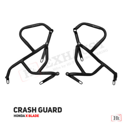 CRASH GUARD WITH 4 METAL SLIDER XBlade – SB 858 / Ht Exhaust